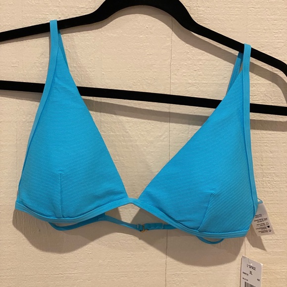 L*Space Millie ribbed Bikini set - Top XL bottom Medium - Picture 2 of 13